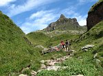 Cima Giovanni Paolo II (2320 m.) tra Passo dei Laghi Gemelli e Passo di Mezzeno (9 agosto 08) - FOTOGALLERY